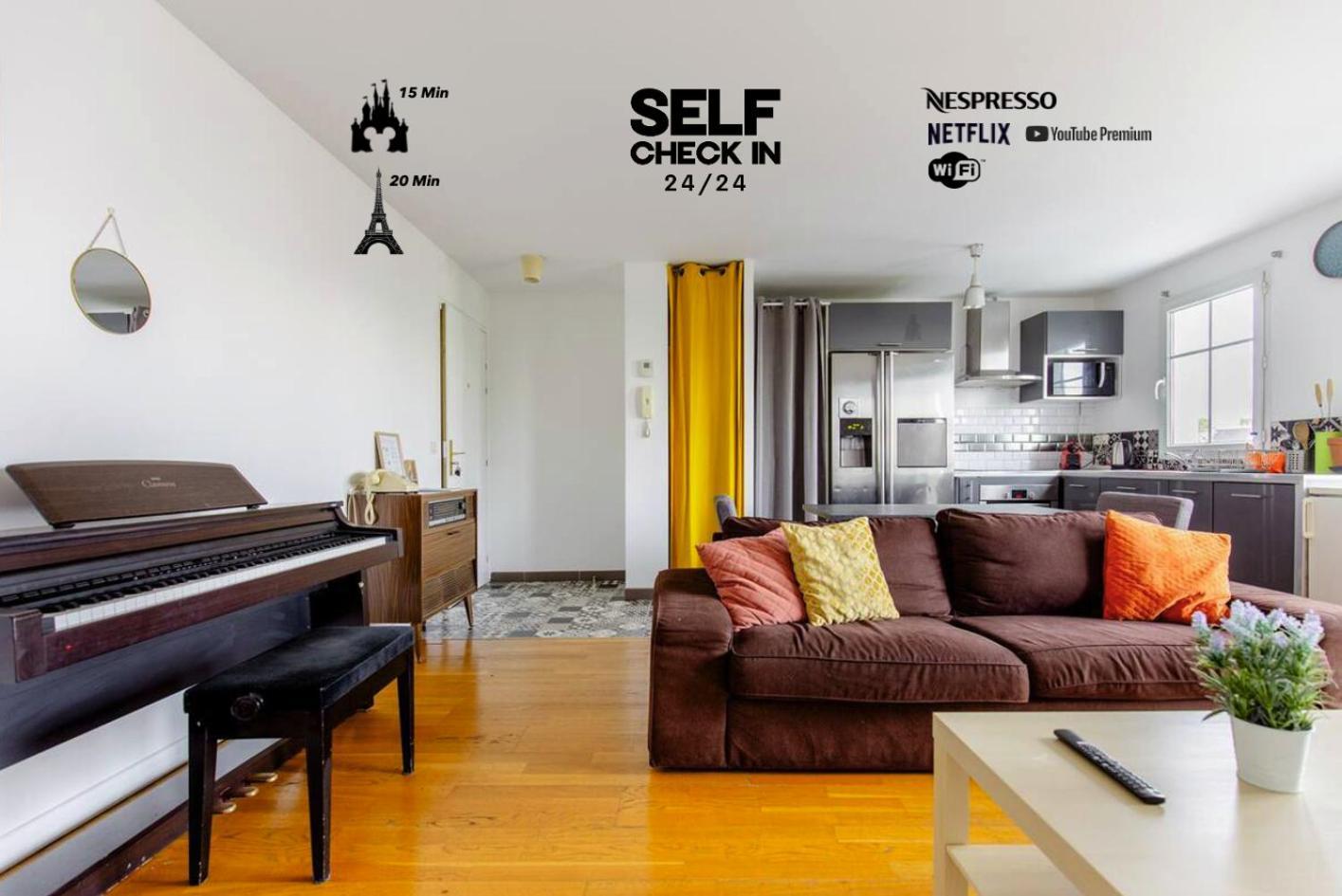 Artist Retreat Apartment Noisy-le-Grand Exterior foto